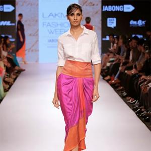 Indian looms hit the runway