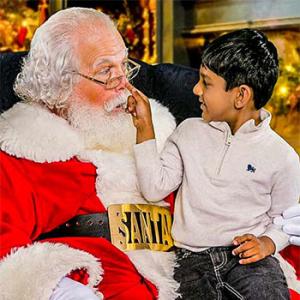 Christmas Pics: When lil Danny met Santa Claus