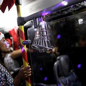 This bus is spreading Christmas cheer in Brazil