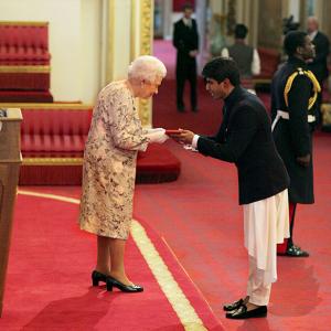 Anti-hunger Indian hero gets Queen's honour