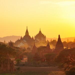 The pagoda trail in Myanmar