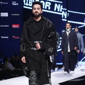 When glamour meets winter: Ramp lessons from Ayushmann