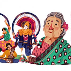 Why did Google doodle Kamaladevi Chattopadhyay?