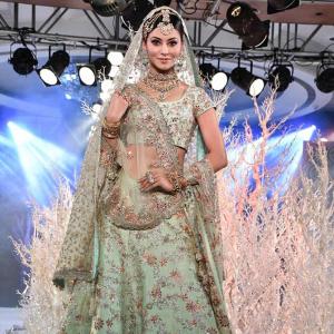 Pix: Urvashi looks stunning as a summer bride