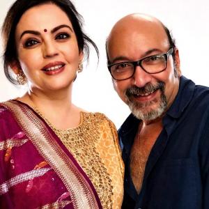 The man behind Nita Ambani's flawless make up