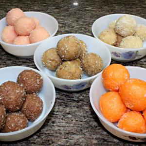 #Diwali2018: How to make flavoured coconut laddoos