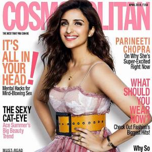 Sexy in pink! Parineeti sizzles on mag cover