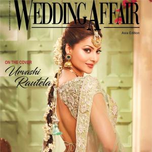 Urvashi Rautela looks breathtaking as a bride