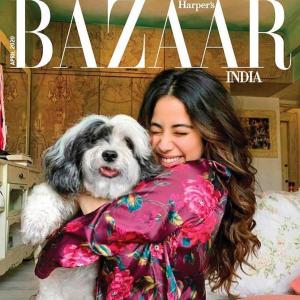 Isn't this Janhvi's cutest mag cover?