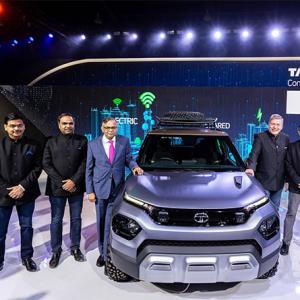 From Tata to Kia, auto majors show off the future