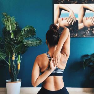 Esha's yoga poses to reduce period pain