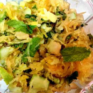 Swarupa's Desi Papaya and Mango Salad