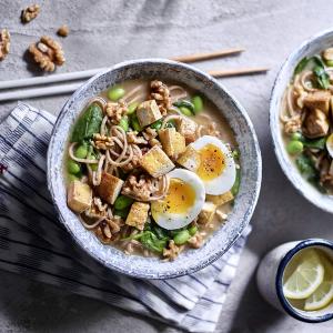 Recipe: Tofu And Egg Soup Bowl