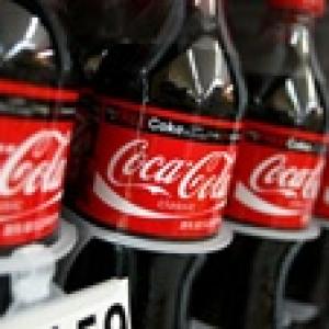 Financial crisis: Coca-Cola holds its top position