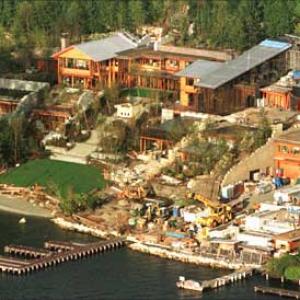 Glimpses of Bill Gates's palatial home