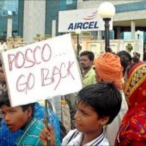 Posco survey disrupted at Patana village