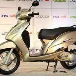 TVS Motor's sales rise 28 per cent in March