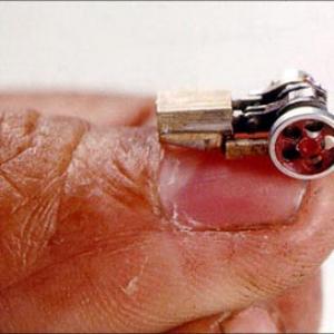 He crafts miniature machines, enters Guinness Book