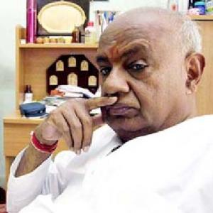 Deve Gowda was napping when Indian Inc met him: Book