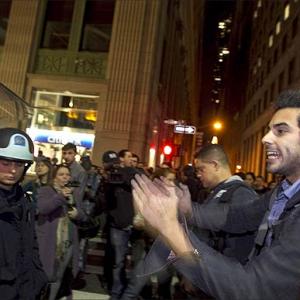 PHOTOS: Cops evict Occupy Wall St protestors in midnight raid