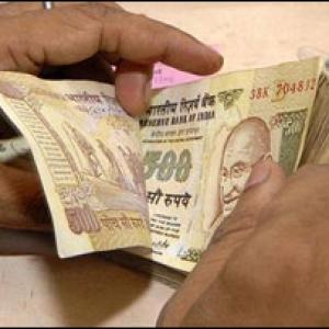 Rupee up by 8 paise against USD in early trade