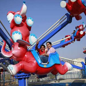 IMAGES: India's Disneyland on a roller-coaster ride