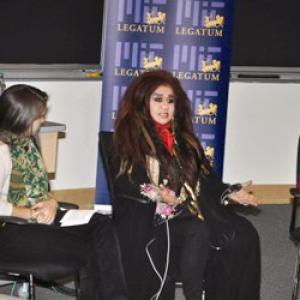 MIT students get business advice from Shahnaz Hussain