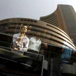 Sensex recovers from over 3-month low, but jittery ahead of Fed