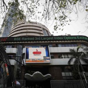 Sensex flat; banks down, pharma shares climb