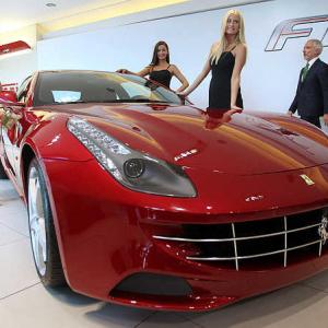 Ferrari makes a comeback in India