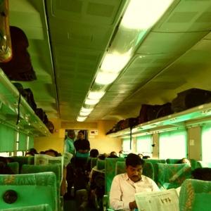 Book your train meal through SMS