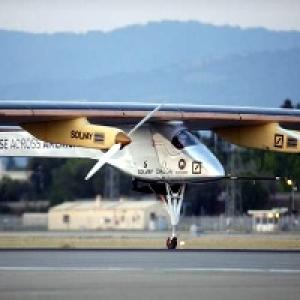 Swiss aviators on world tour may land solar craft in India
