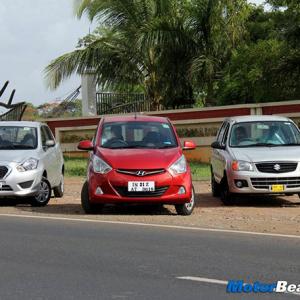 Hyundai Eon, Datsun GO or Alto K10: And the best car is...