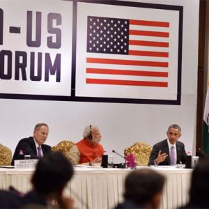 India-US Business Summit: What Obama, Modi said