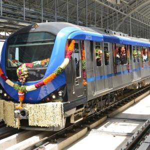 Chennai gets a swanky Metro Rail