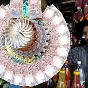 Rupee falls 10 paise against dollar; slides for 3rd straight day