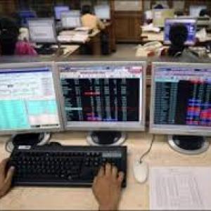 Markets end in red; NTPC, ICICI Bank fall sharply