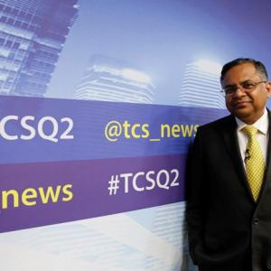 Who will replace Chandra at TCS if he moves to Tata Sons?