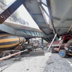 Kolkata flyover collapse: IVRCL says not at fault for mishap