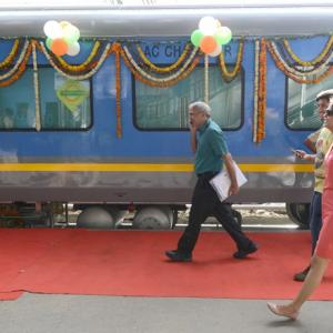 Wonder what it's like to travel on India's fastest train?