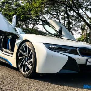 From 0-100 km in just 4.4 seconds! That's BMW i8