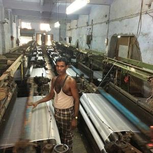 Production slumps in the powerloom hub of Bhiwandi