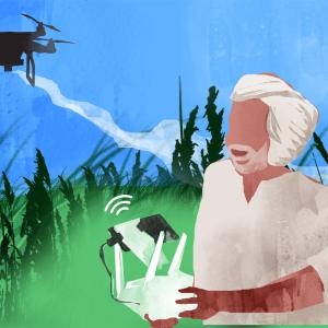 How drones can give wings to farmers
