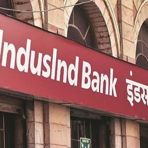 IndusInd Bank stock hits 52-week high, but...