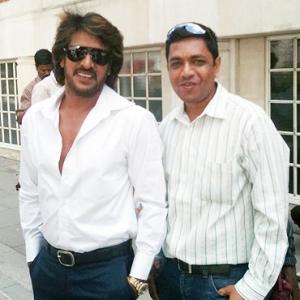 Spotted: Kannada actor Upendra in London