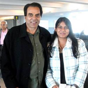 Spotted: Dharmendra in New York