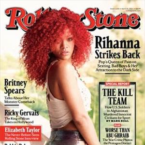 Rihanna flaunts her derriere for Rolling Stone cover