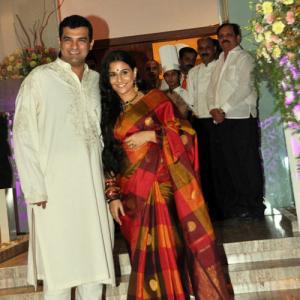 PIX: Vidya Balan, Siddharth Roy Kapur's pre-wedding bash