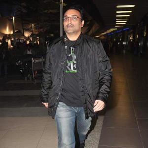 SPOTTED! Aditya Chopra, Rani At Mumbai Airport
