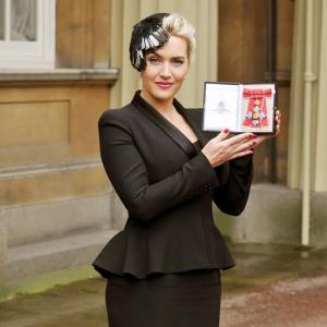 Kate Winslet receives Britain's highest award